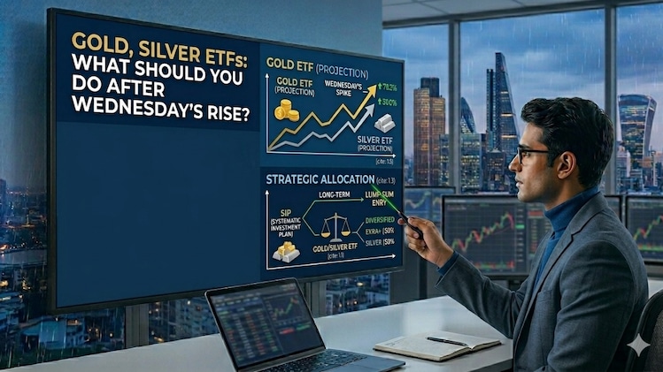 Gold, silver ETFs: What should you do after Wednesday's rise? | Daily calls on BTTV