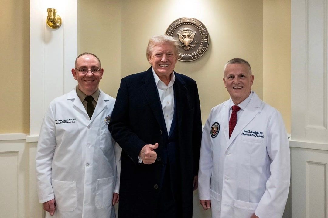Donald Trump to undergo fourth medical checkup of second term