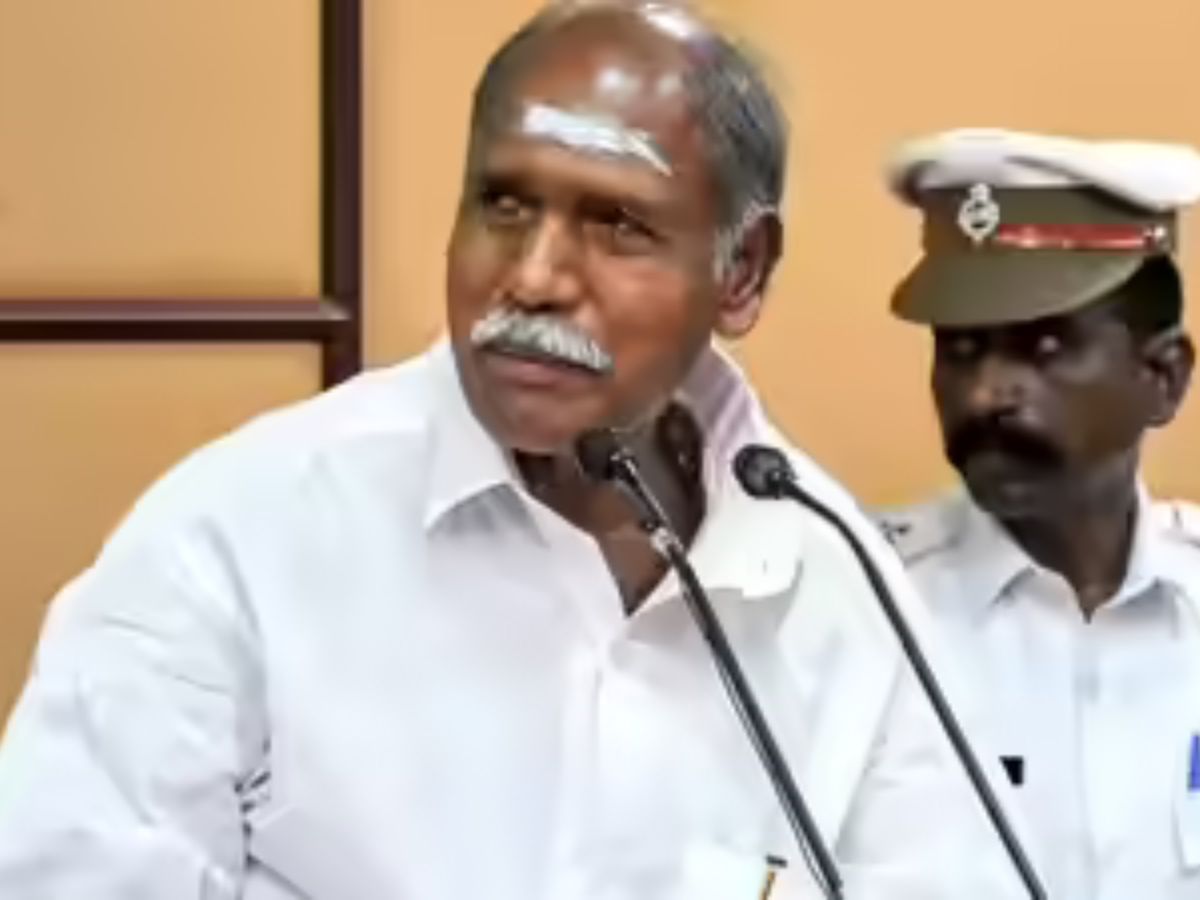 Puducherry oath ceremony updates: N Rangaswamy sworn in as Puducherry ...