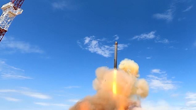 Russia says it successfully tested its new Sarmat strategic nuclear missile