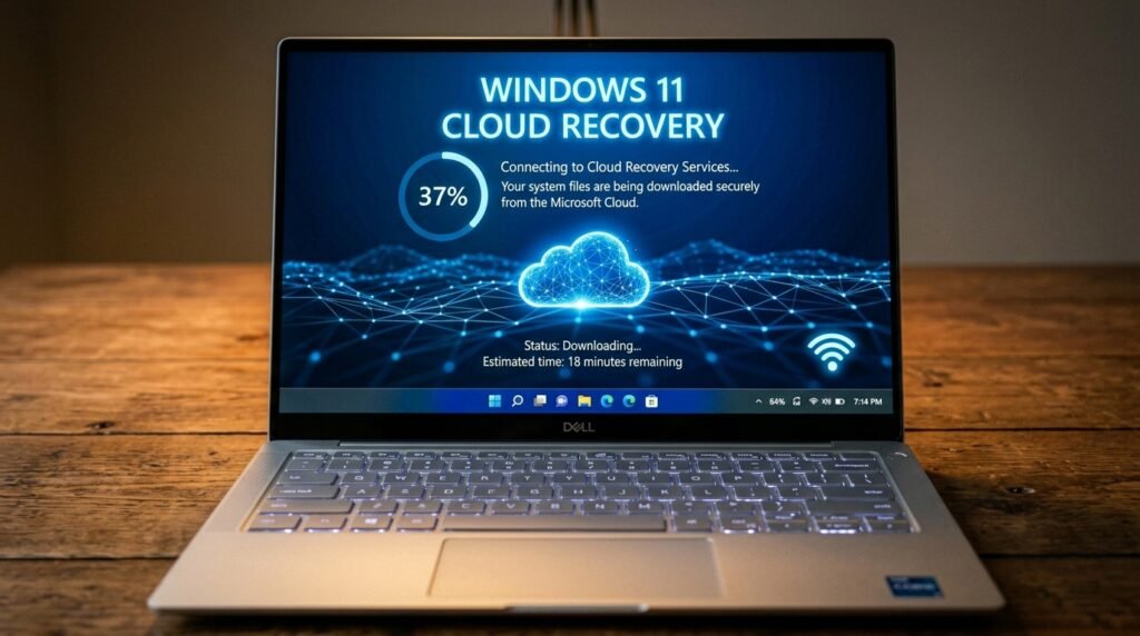 Windows 11 includes a self-repair mode that functions without the need ...