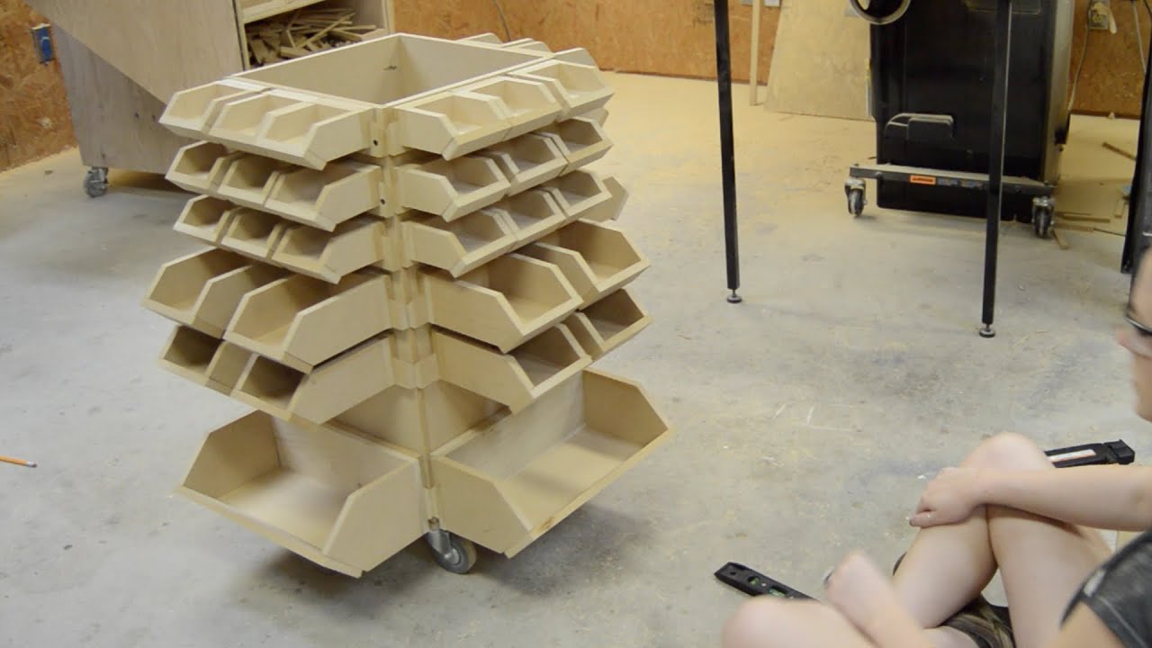Watch me build DIY hardware storage