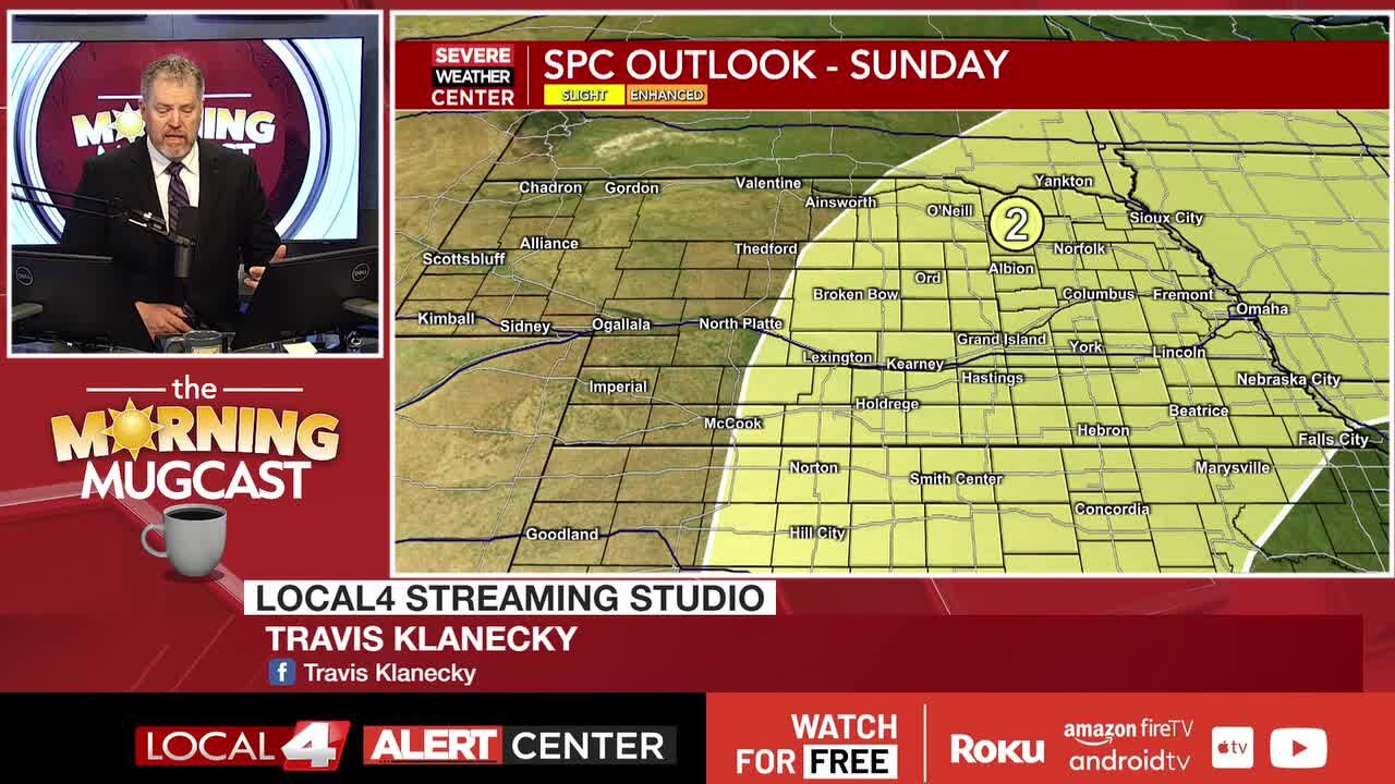 Warm temperatures continue through the end of the week, but the focus ...