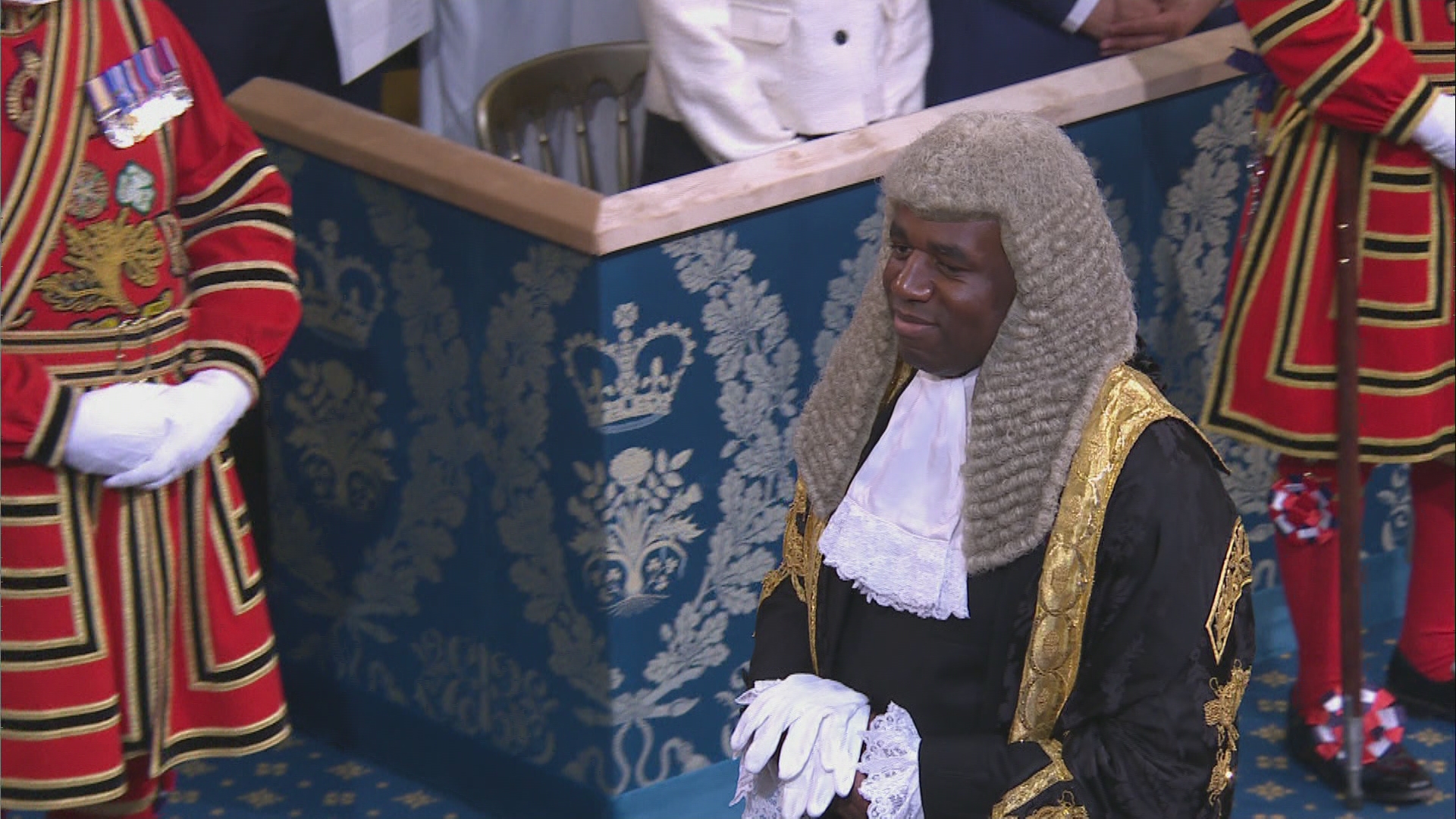 Lammy attends King's Speech as Lord Chancellor
