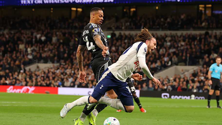 Spurs still haven't been awarded a penalty in the Premier League this season. | Shaun Brooks - CameraSport/GettyImages