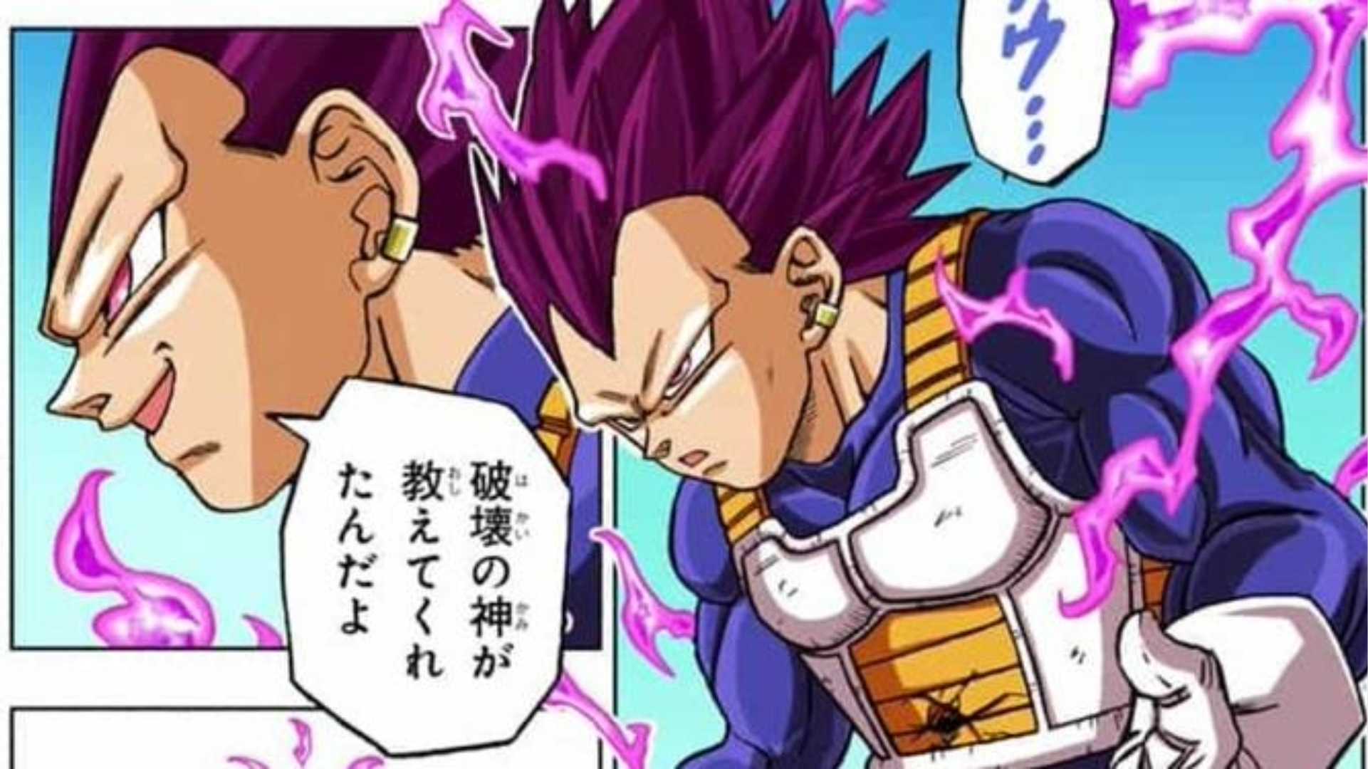 Vegeta turns Ultra Ego in Dragon Ball Super manga