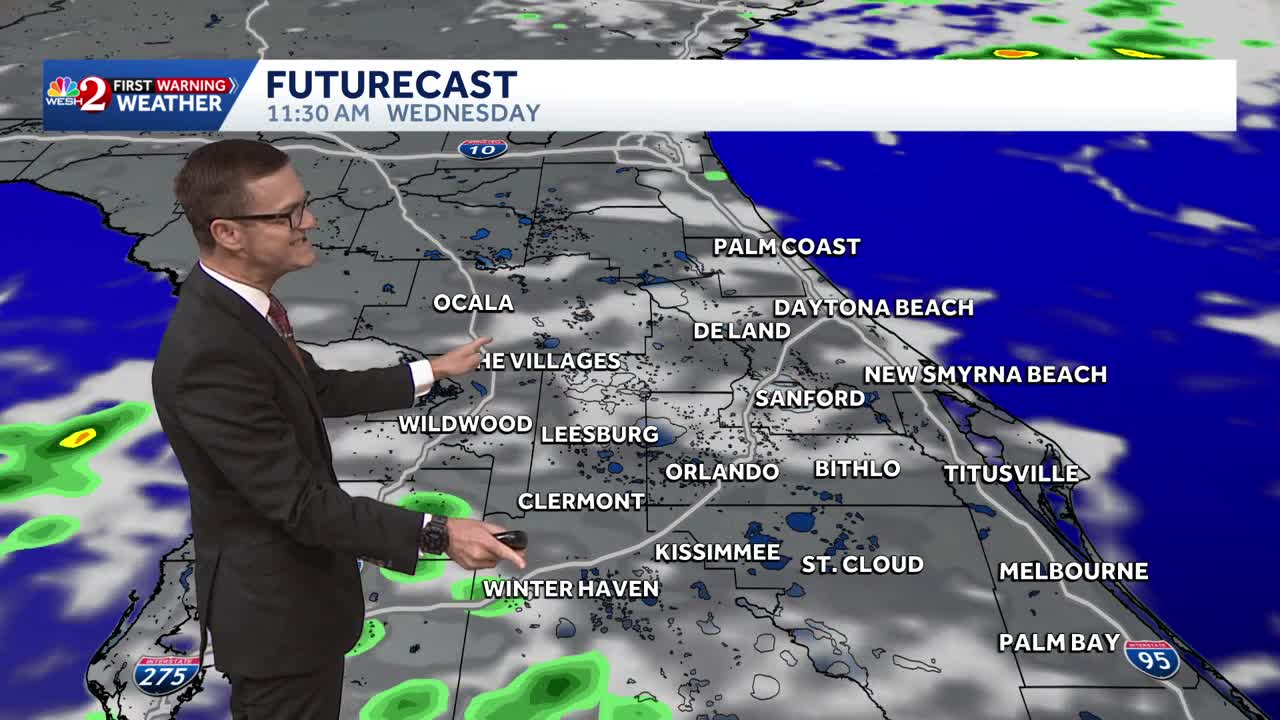 Storm chances return to Central Florida this afternoon | May 13 forecast