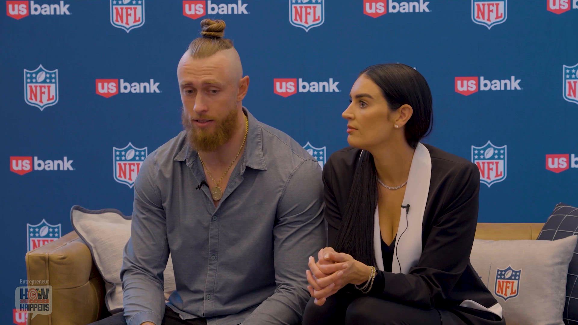 George Kittle's secret reset button