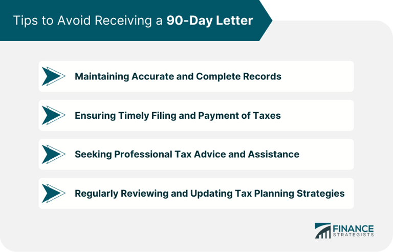 What a 90-day letter is, and how you might avoid receiving it