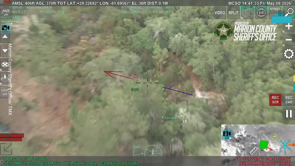 Pregnant woman, man and three dogs rescued from remote Florida wilderness