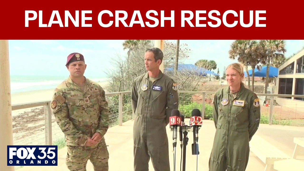 U.S. Pararescuemen rescue 11 in plane crash off Florida cost near ...