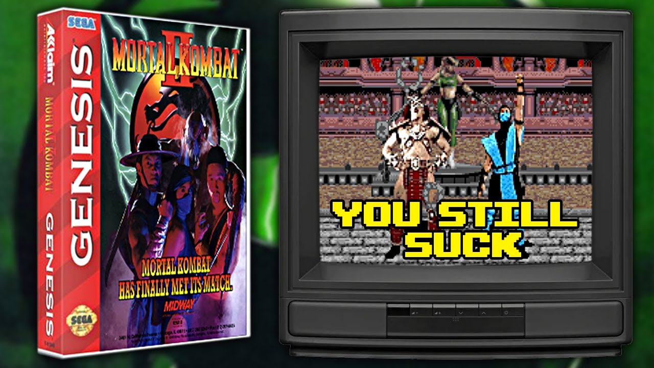Conquering the Sega Genesis version of Mortal Kombat II challenge