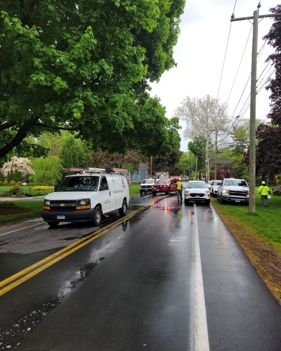 Wethersfield road closed as crews respond to gas leak
