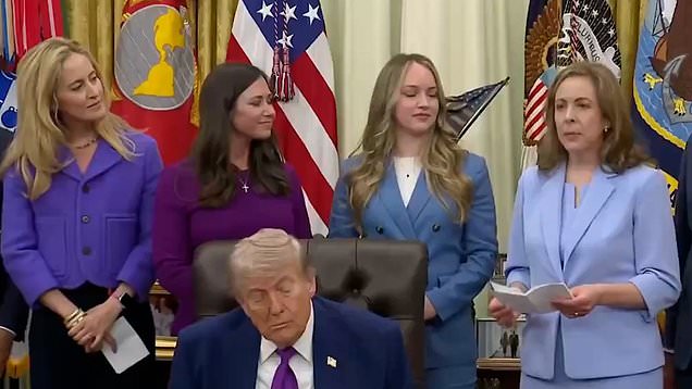 White House responds to claims President Trump 'fell asleep' during meeting