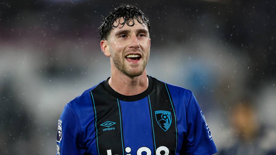 Marcos Senesi will be available on a free transfer this summer. | Robin Jones/AFC Bournemouth/Getty Images