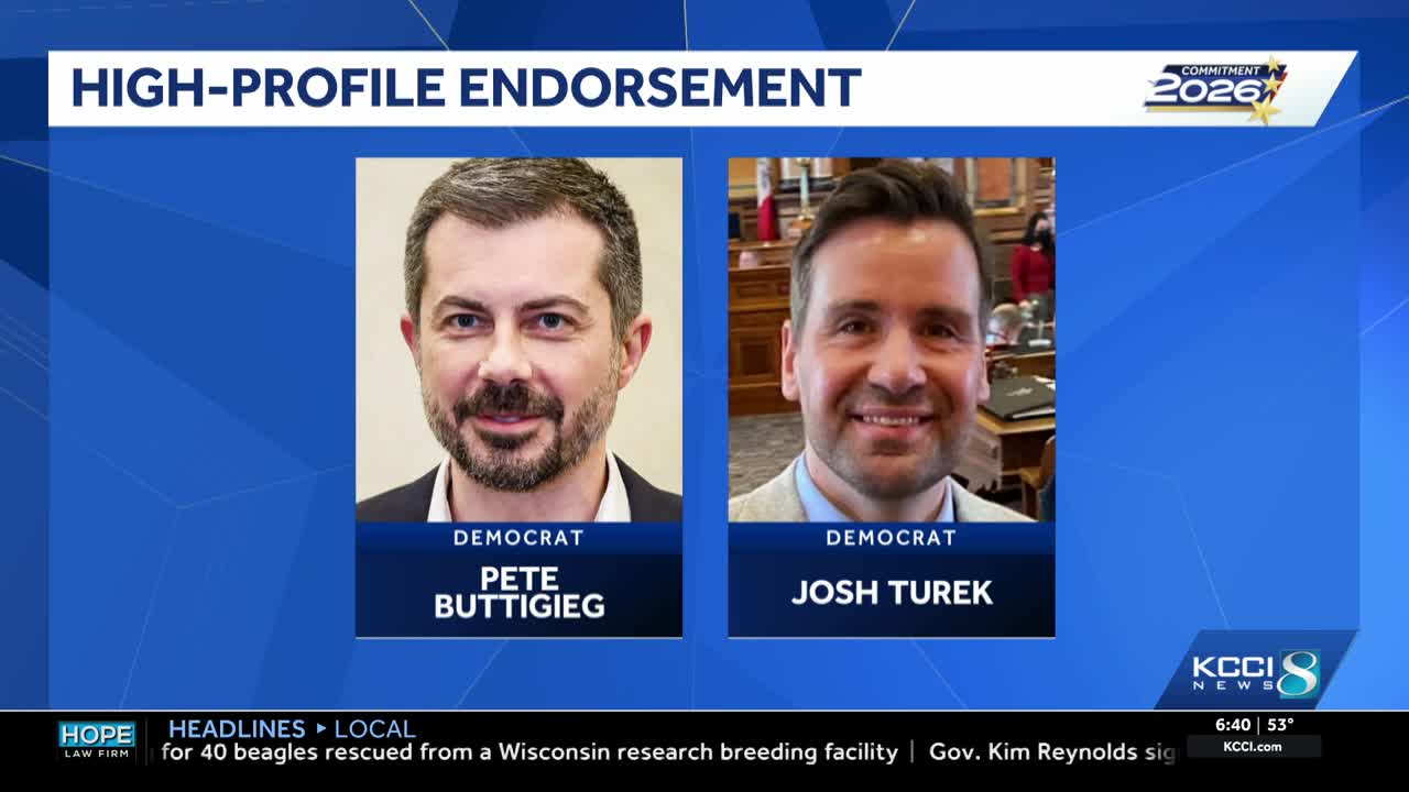Pete Buttigieg endorses Josh Turek in US Senate primary