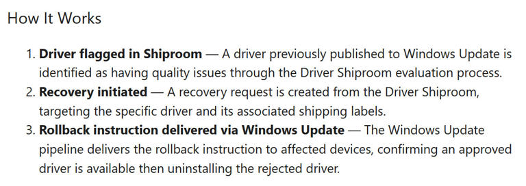 Microsoft launches cloud‑initiated driver recovery for remote rollback ...