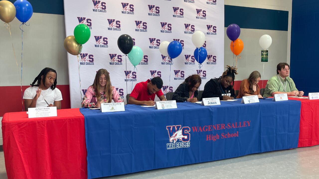 Wagener-Salley High students commit to becoming future educators