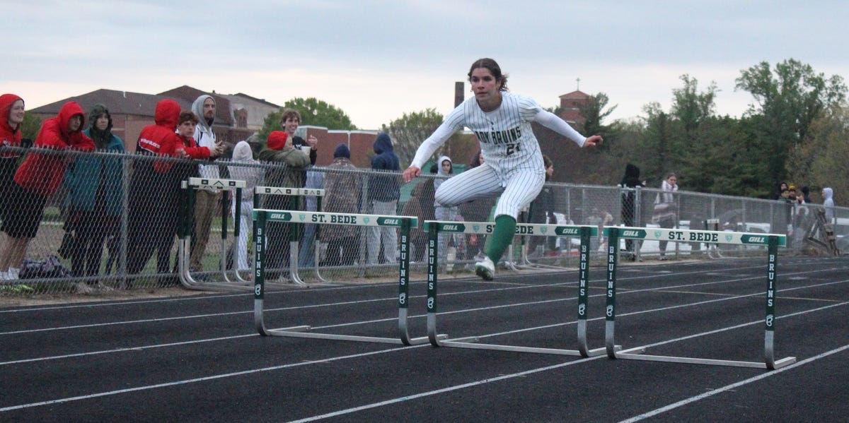 This high-schooler hit a home run, then won the 300-meter hurdles in ...