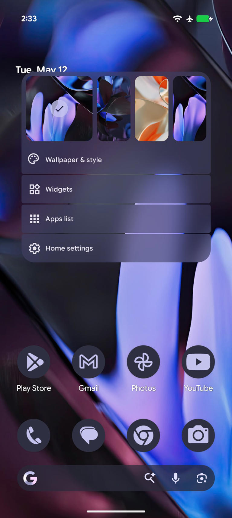 Android 17 terá quatro temas de cores e mais elementos translúcidos ...