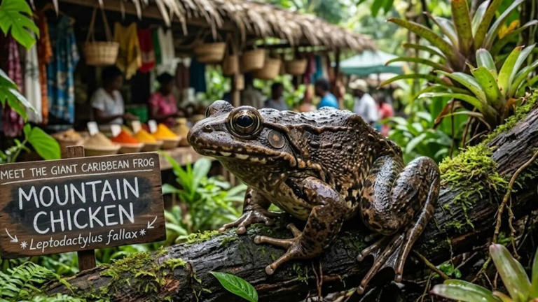 Meet the giant Caribbean frog that tastes like chicken