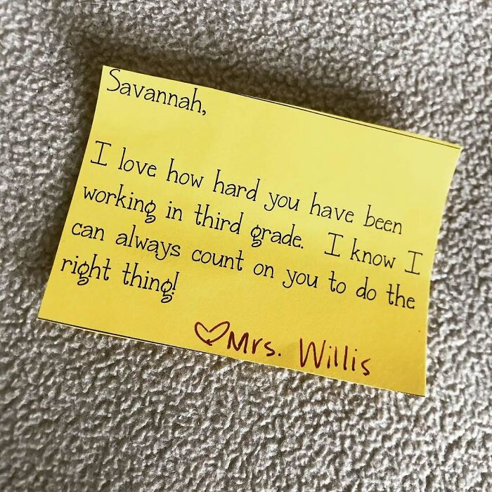38 Wholesome Notes From Teachers That Prove Educators Are The Best