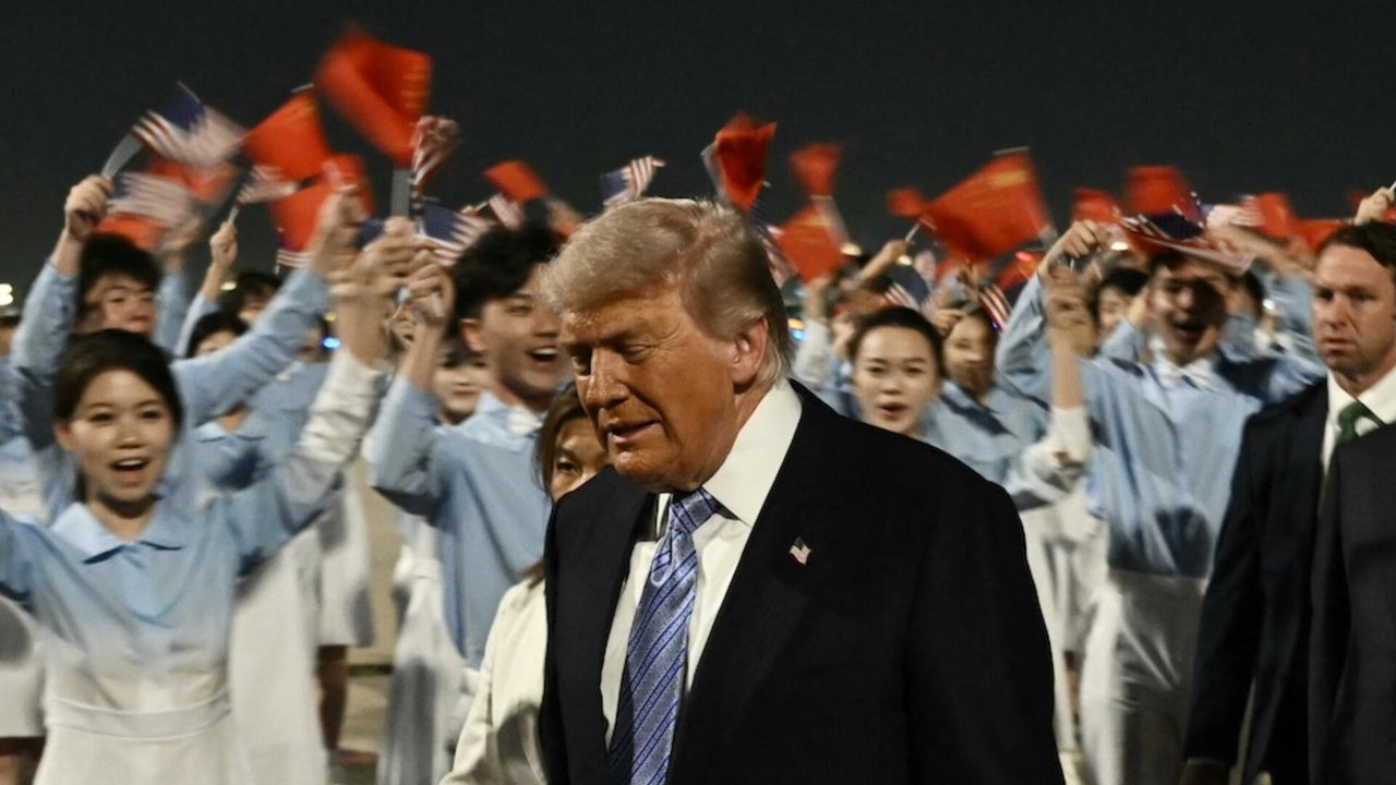 Trump arrives in China as Iran war looms over summit with Xi Jinping