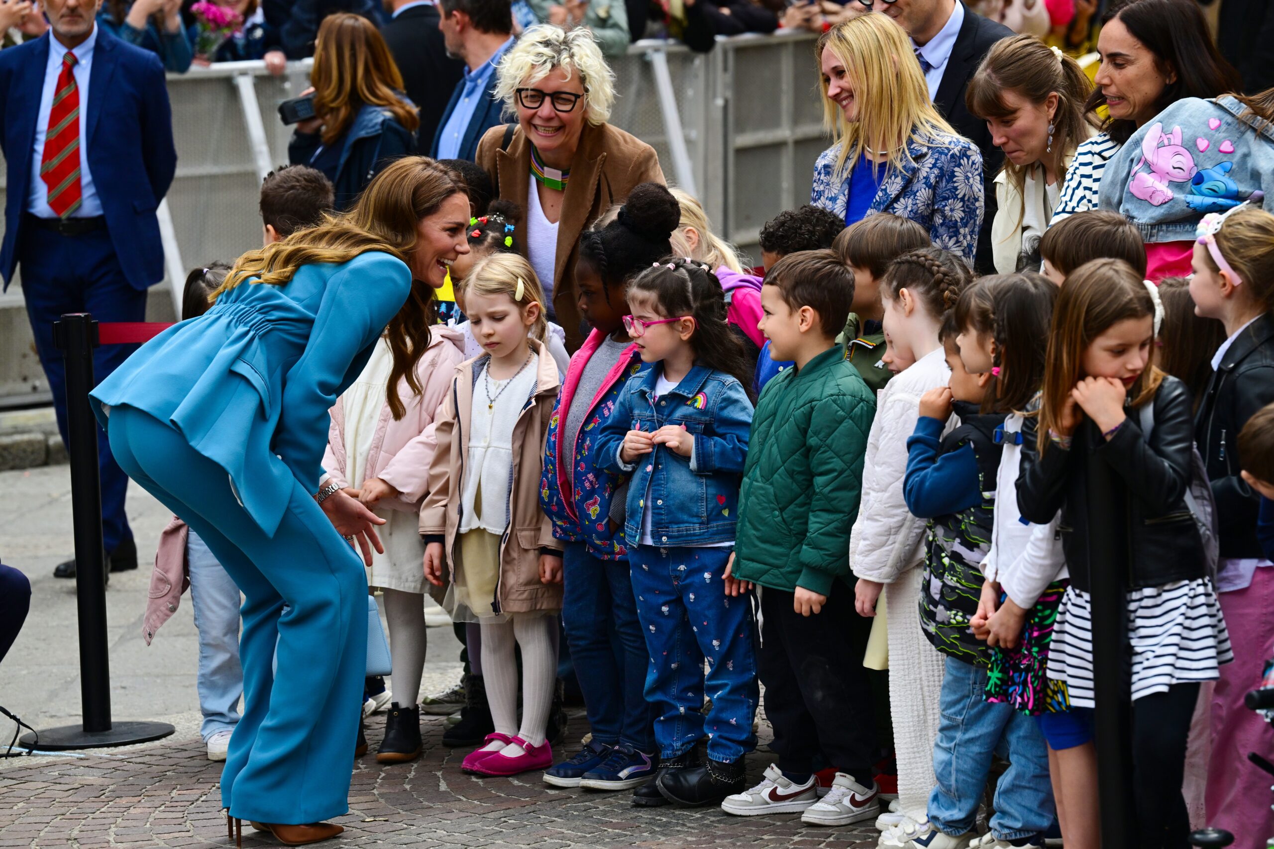 Kate Middleton just stepped out in Italy and her body language said a lot
