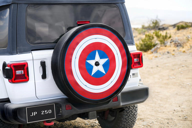 Jeep's Wrangler America250 edition calls on the First Avenger to ...