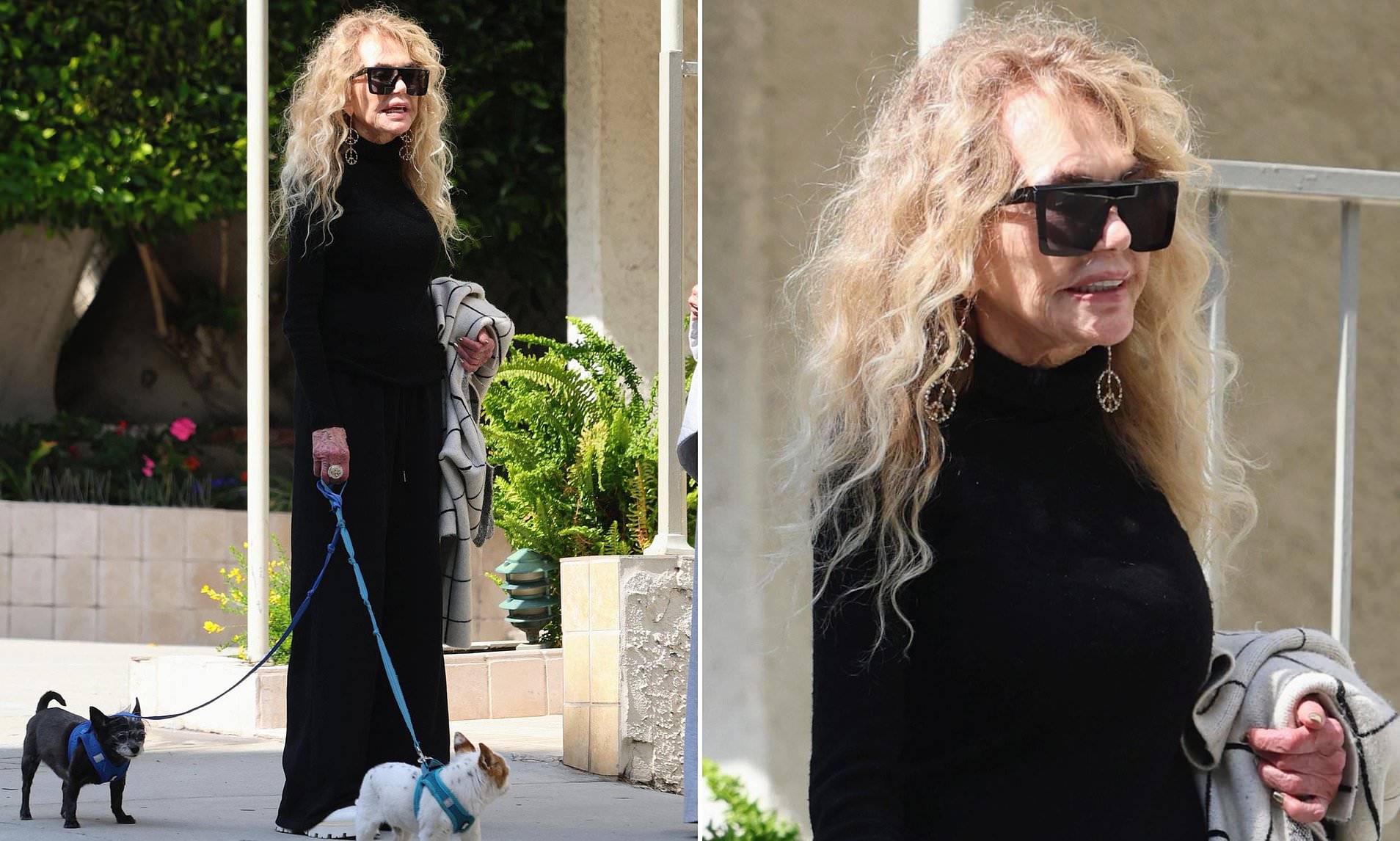 Hollywood legend who has 'friends with benefits' at age 89 seen on rare outing