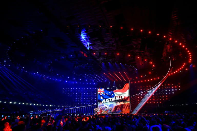 Eurovision stage inspired by Viennese opera