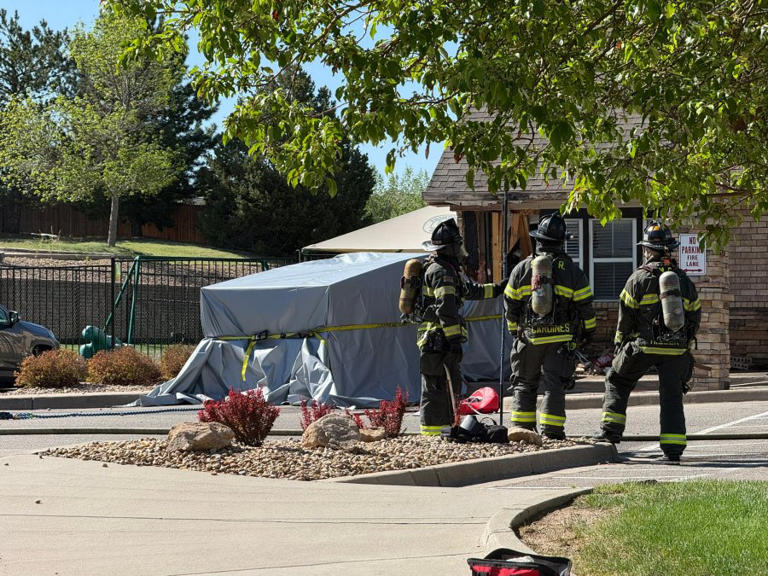 Vehicle hits Lone Tree preschool, sparking fire and sending child to ...