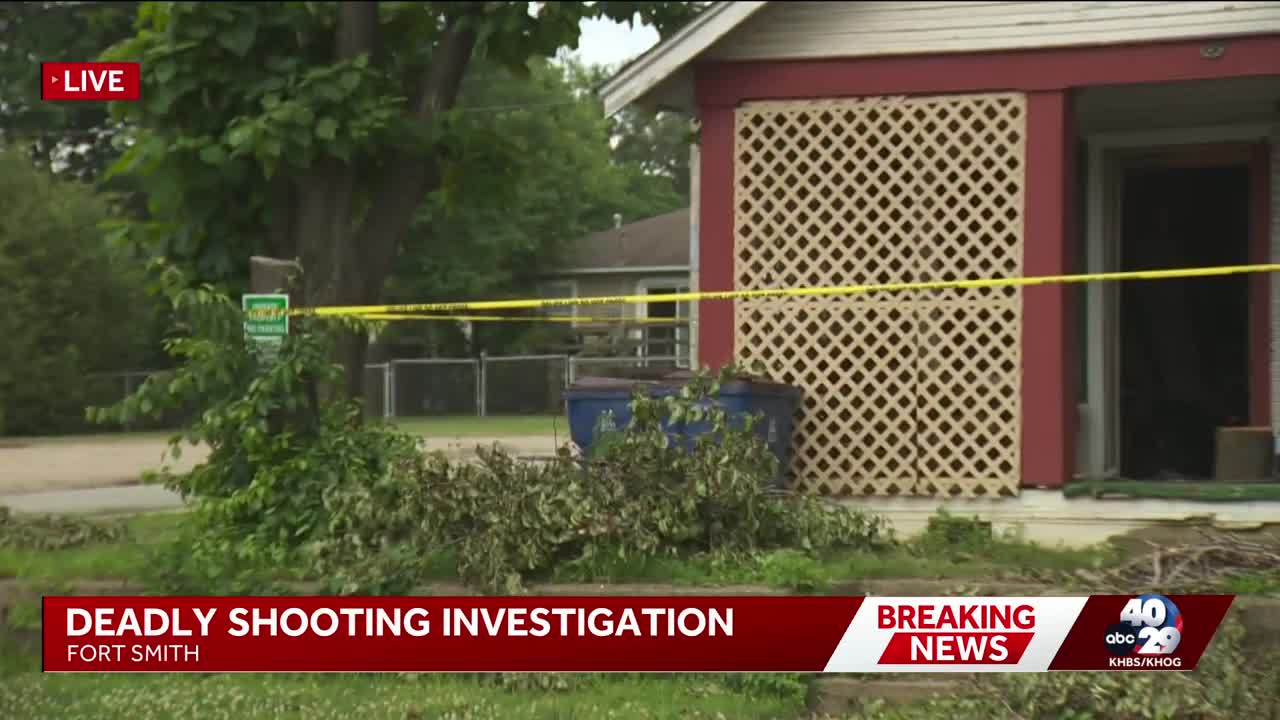 Fort Smith police investigate deadly shooting on Park Ave.