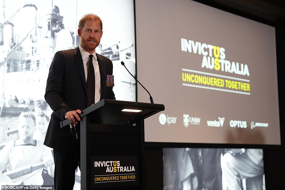 Harry suffers Invictus blow as Australian government pulls funding