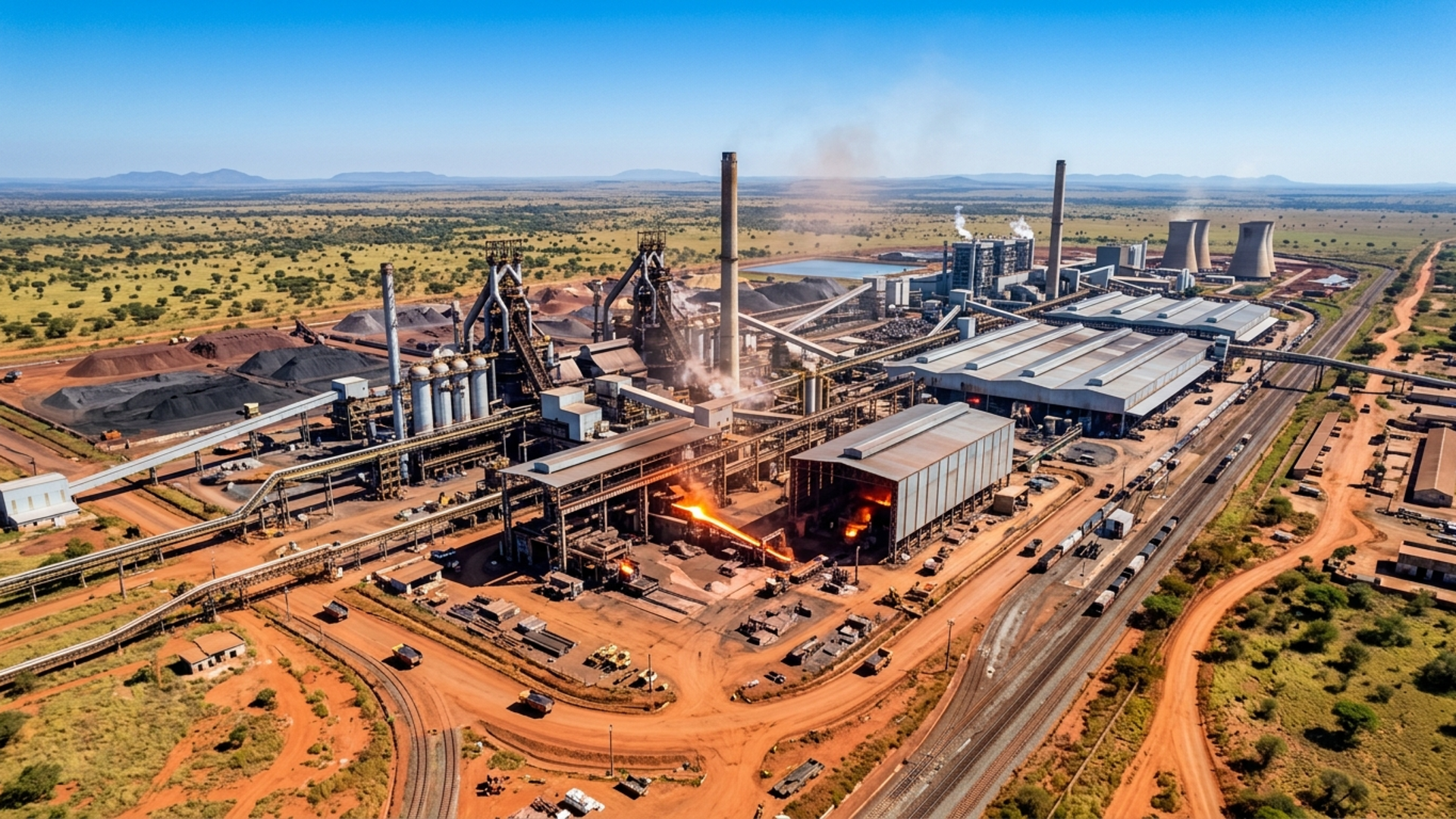 China is building a $2 billion steel megaplant in Zimbabwe to supply ...