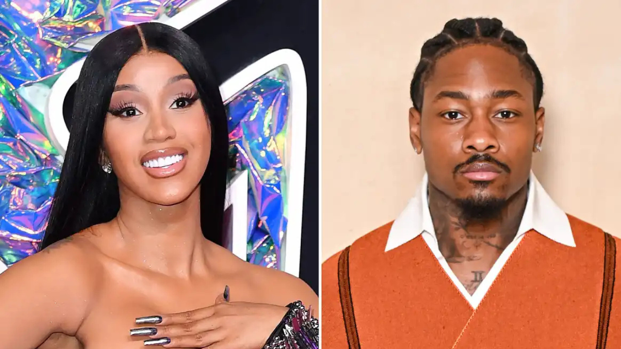 Cardi B makes it clear how she feels about Stefon Diggs as she makes an ...