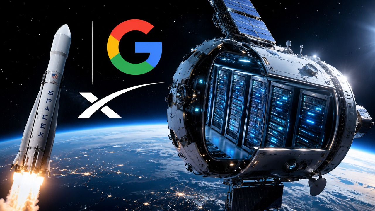 Why big tech wants to shift AI data centres to space