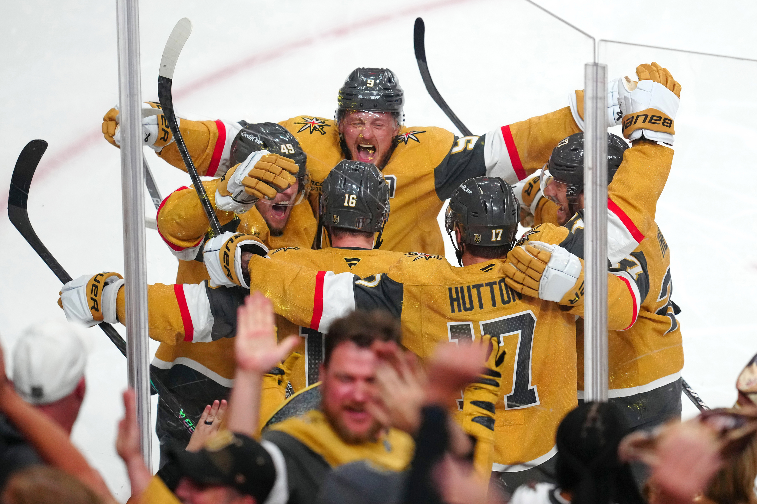 Golden Knights edge Ducks in overtime, move within one win of Western ...