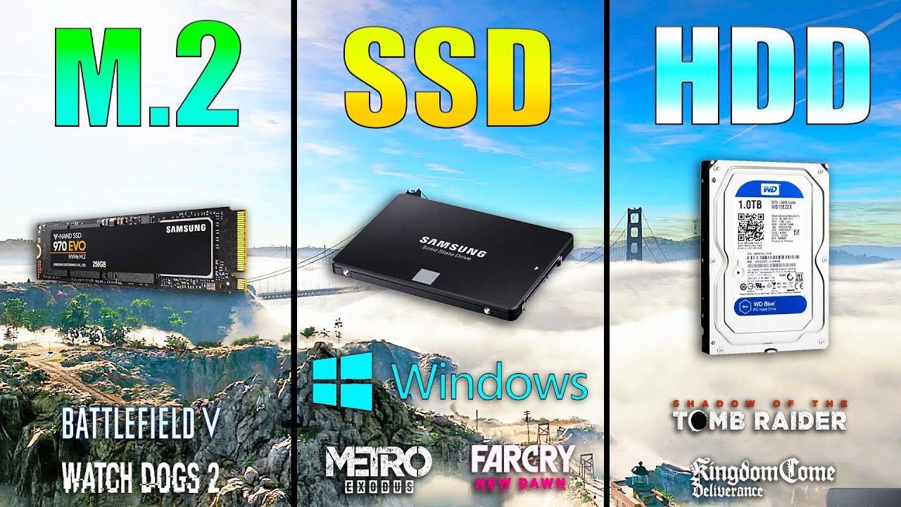 SSD vs HDD vs NVMe: Ultimate game & Windows boot speed test!
