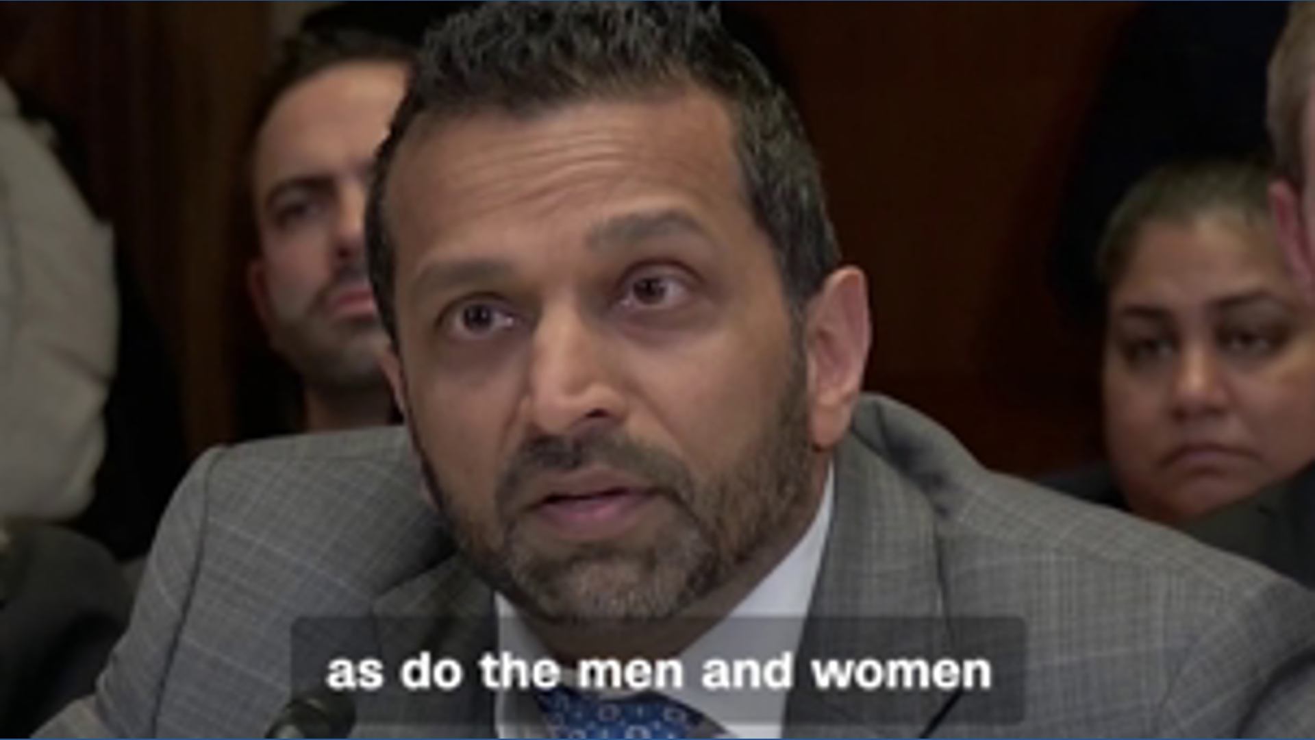 FBI director Kash Patel clashes with senator over drinking allegations