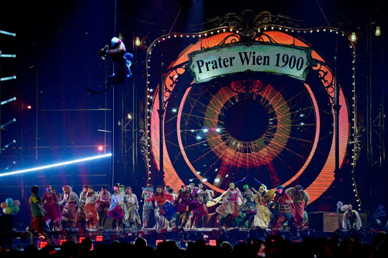Eurovision stage inspired by Viennese opera