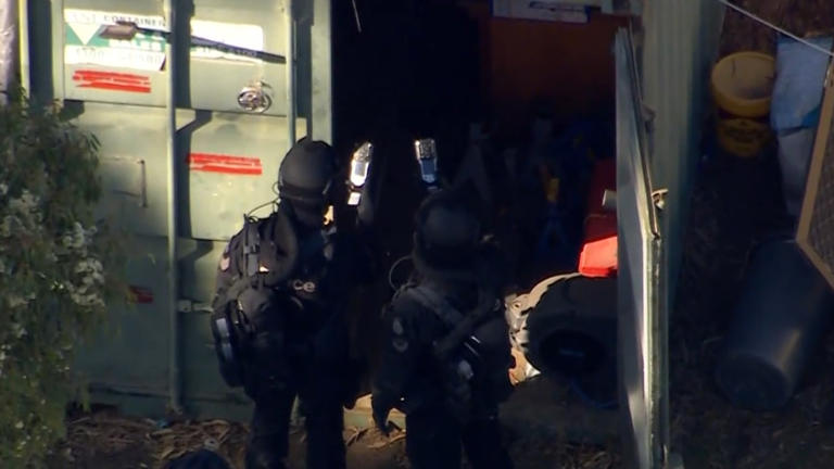 Two charged with weapons, drugs offences after police raid rural properties