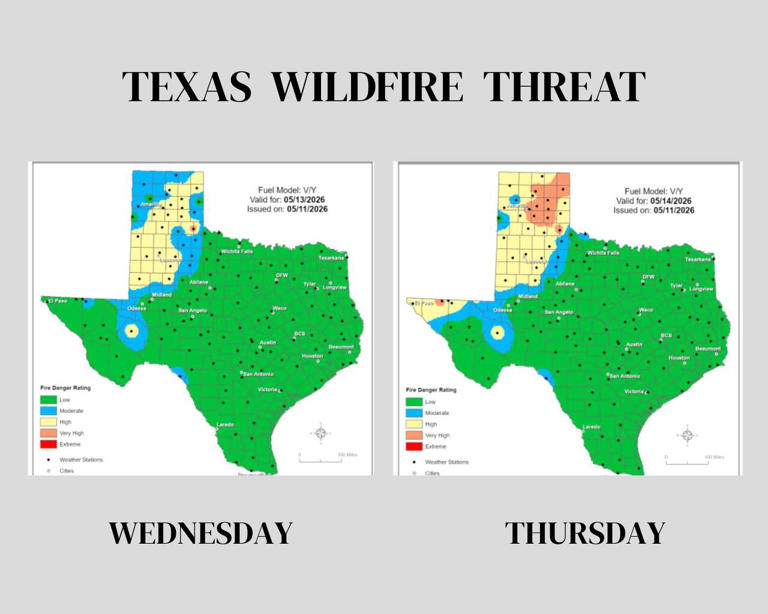 Texas heat wave could bring first 100-degree days to parts of the state ...