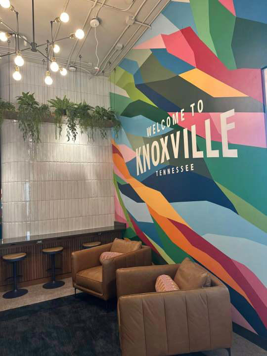 Take a look at the newly renovated Knoxville Visitors Center