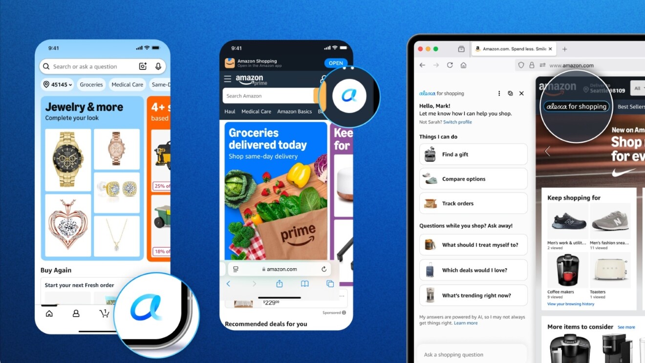 Amazon introduces Alexa+ powered AI shopping assistant for the search bar