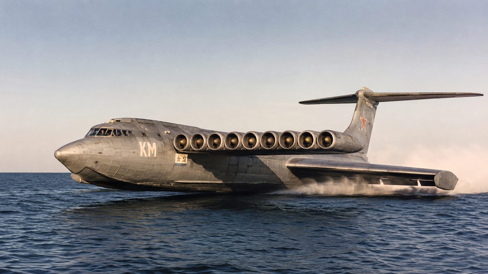 The Caspian Sea Monster - The secret Soviet giant that terrified US ...