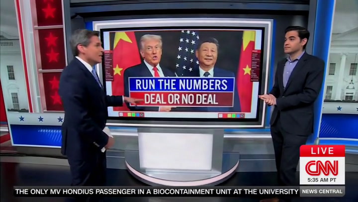 CNN data guru hits Trump with brutal poll for his big trip