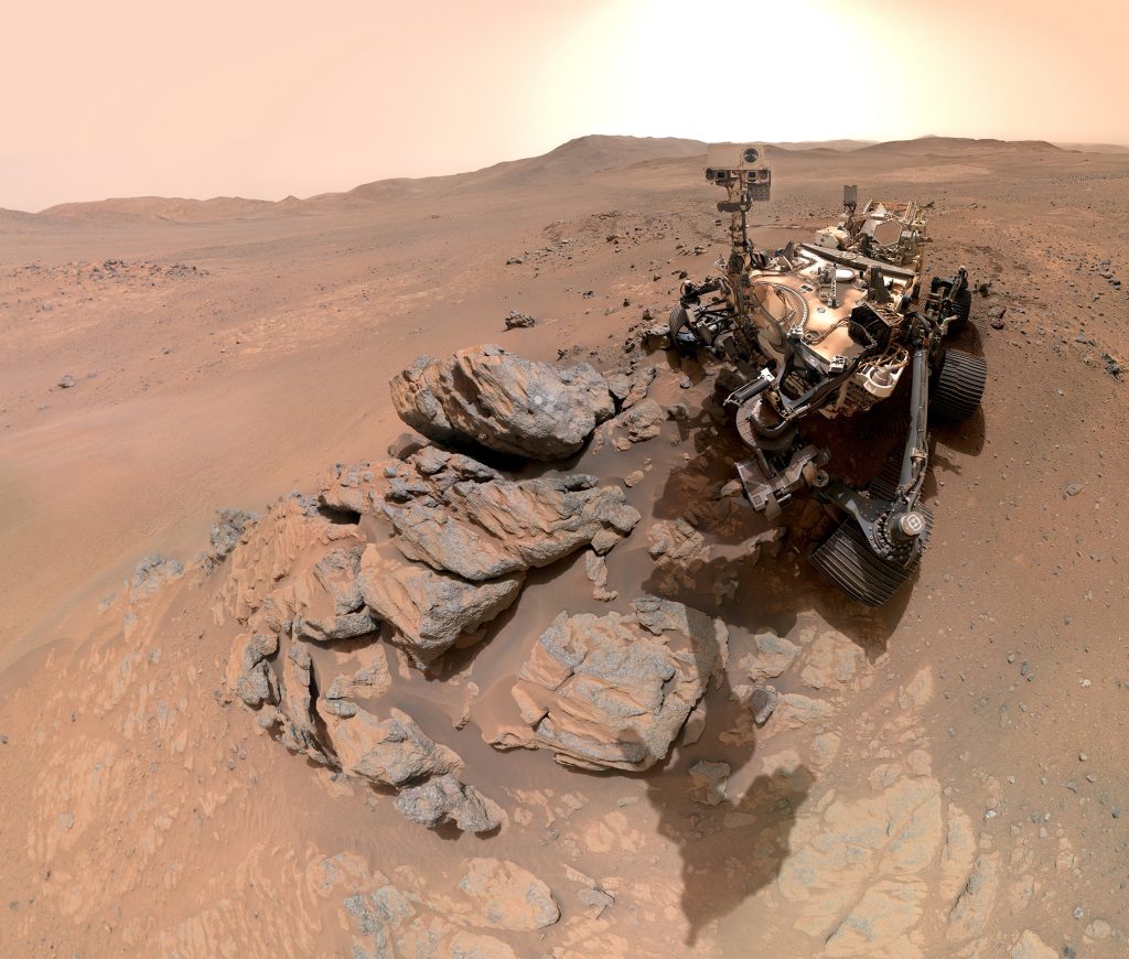 Say cheese! Rover sends striking new selfie from Mars