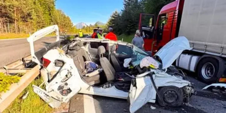 Dach von Auto gerissen: Person überlebte Horrorunfall in Kärnten