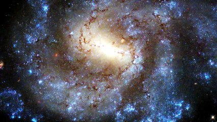 Hubble spots nearly impossible to find intermediate mass black hole